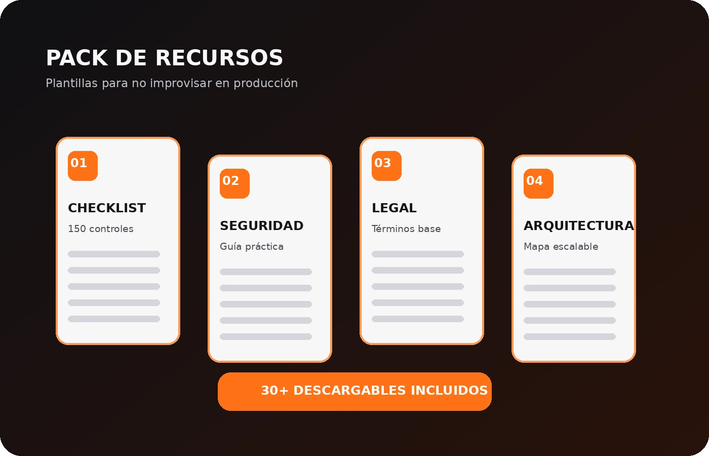 Pack de recursos del curso